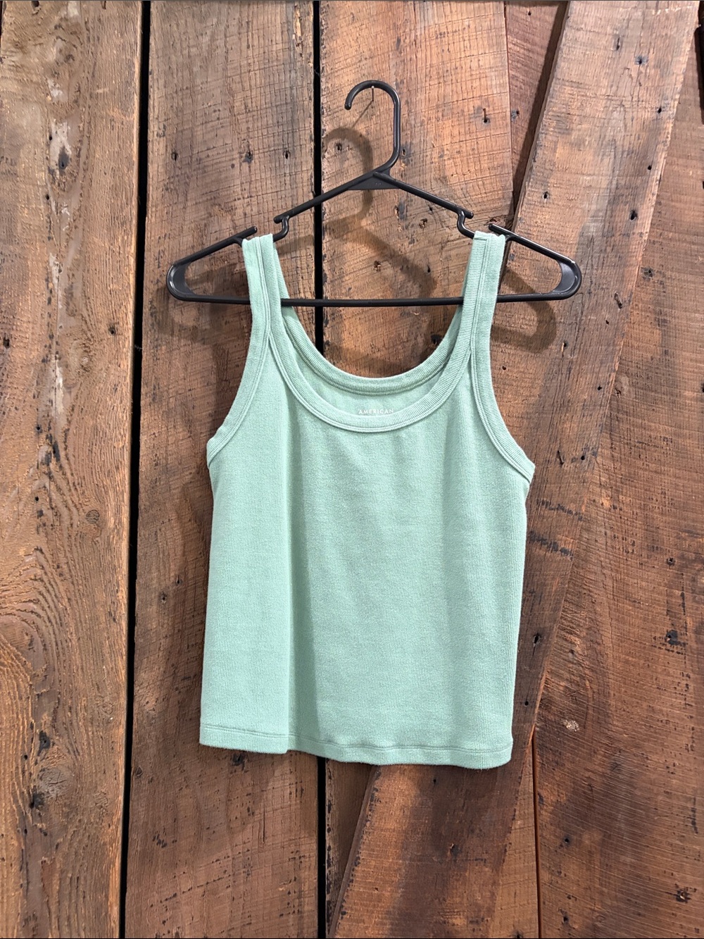 American Eagle Outfitters Light Mint Green Tank Top